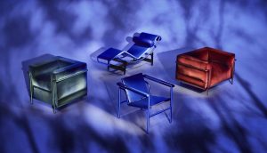 ル・コルビュジエ、ピエール・ジャンヌレ、シャルロット・ぺリアンの3巨匠によるコレクションを華麗な3色で復刻!Cassina復刻60周年記念がローンチ