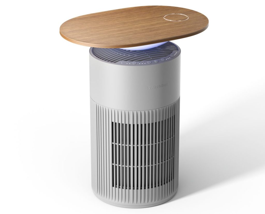 “空気をキレイにするサイドテーブル”という提案。SwitchBotの1台4役スマート空気清浄機にJSF限定デザイン登場