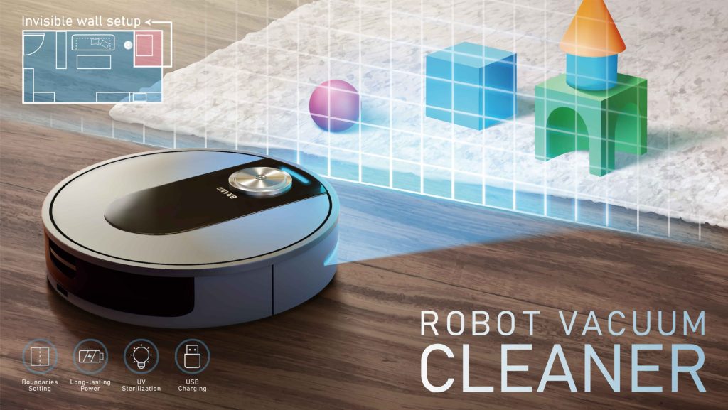 ロボット掃除機 AIマッピング LiDARセンサー robot vacuum mapping smart home