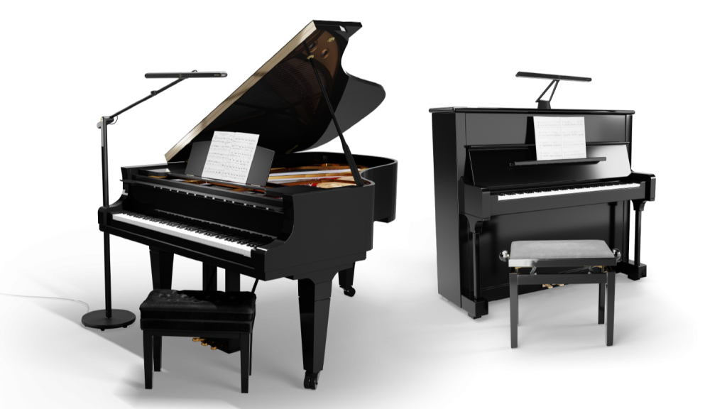 映像機器で存在感を放つBenQが、ピアノの視環境へ。グランドピアノ向け「PianoLight® Grand」登場