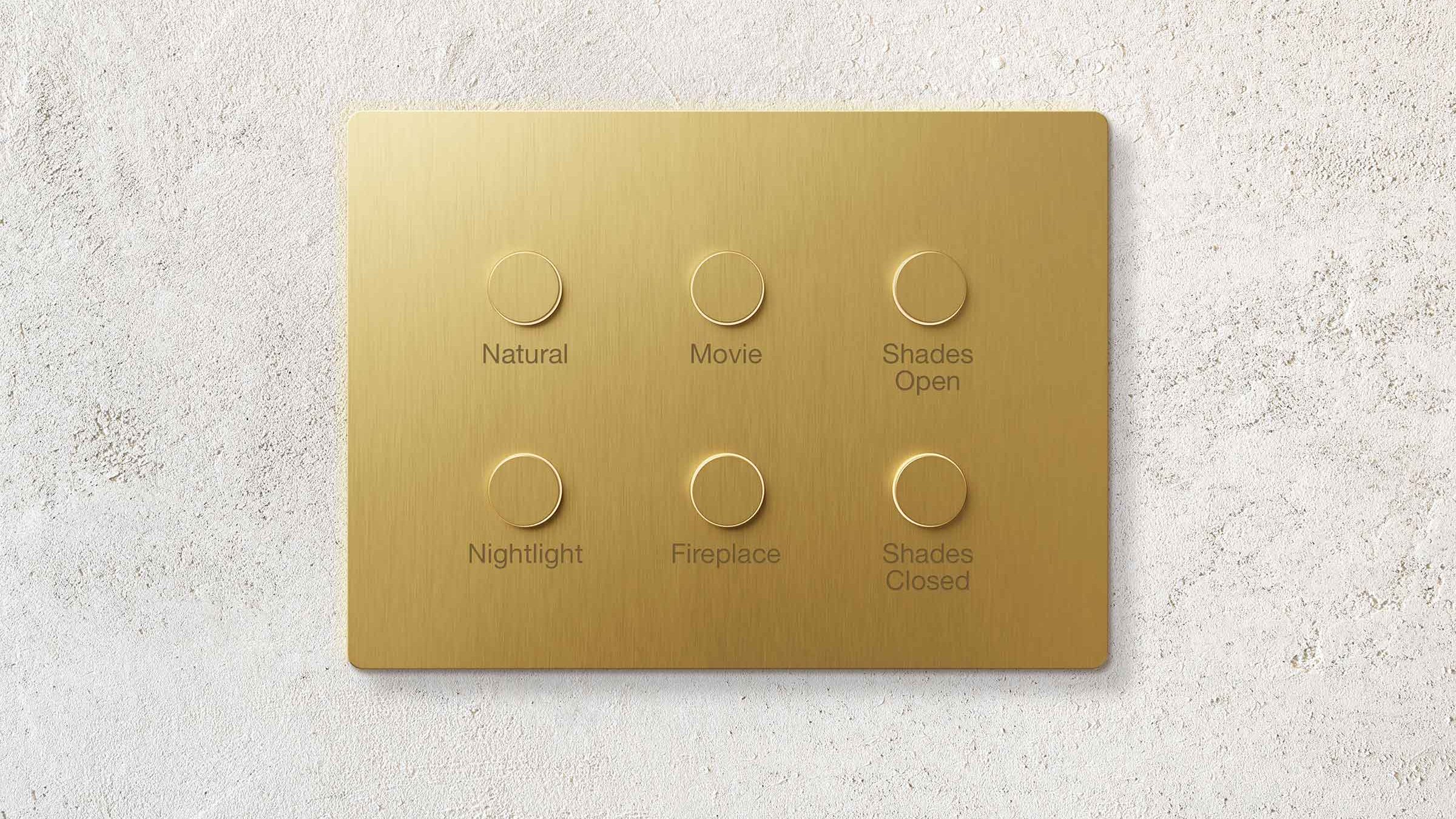 Refined bedroom with motorized shade and quiet daylight control