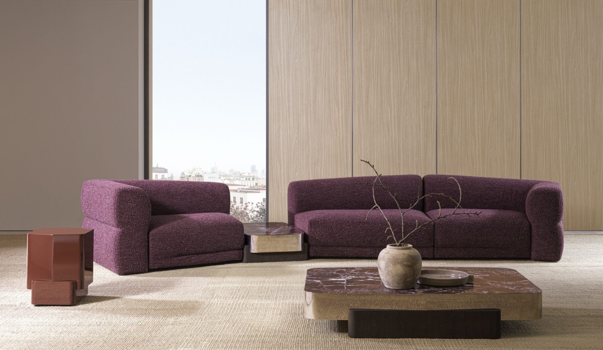 Molteni&C新コレクションが日本発売。MONK復刻と新作家具が描く、ミラノ発ラグジュアリーインテリアの現在地