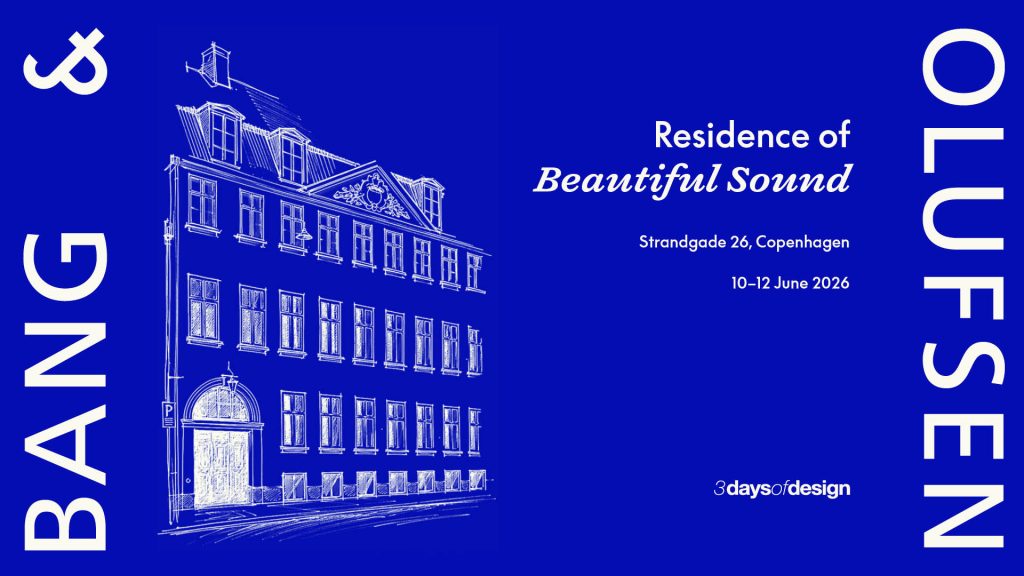 Bang & Olufsen、100周年記念展「Residence of Beautiful Sound」開催。コペンハーゲンの邸宅で体感する「美しい音」