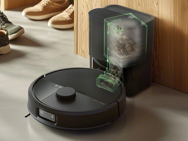 Roomba Max 715 Vacとゴミを自動収集するAutoEmpty充電ステーション