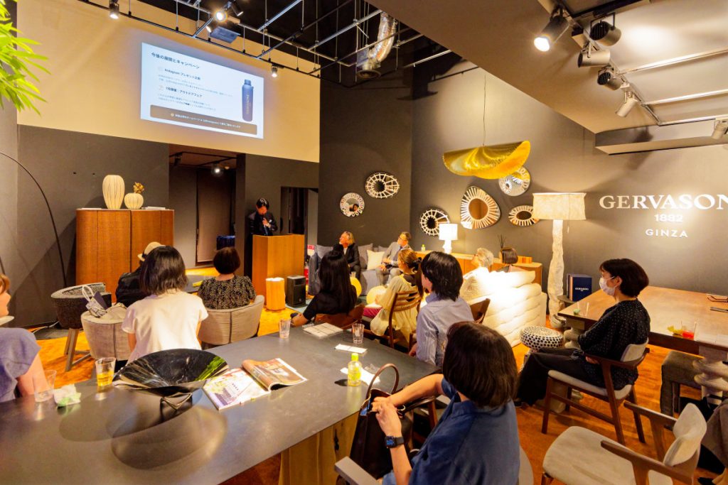 GERVASONI銀座で新作発表会。CEOミケーレが語る、サローネ2026と「背景のあるデザイン」