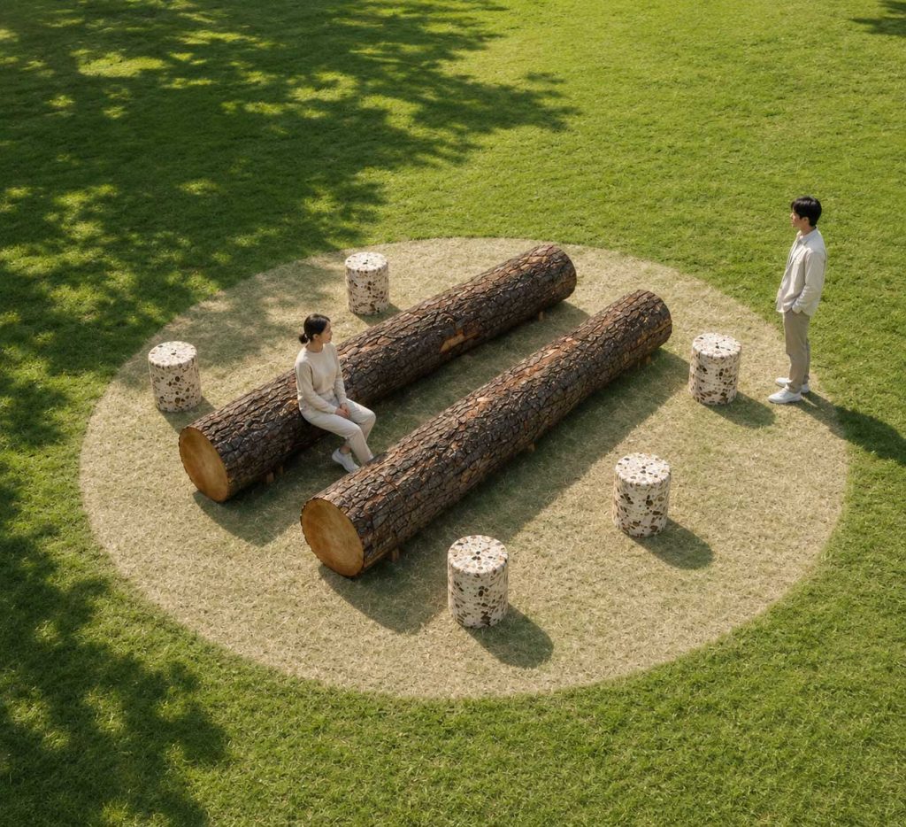 狩野佑真氏「ForestBank|Made in TOKYO MIDTOWN」の展示イメージ