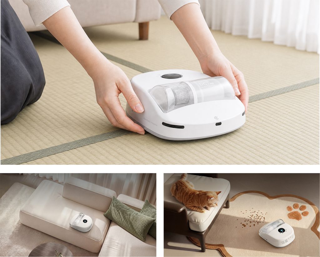 畳やソファ、ペットマットでも使用できるCREATULIZE X1 PRO