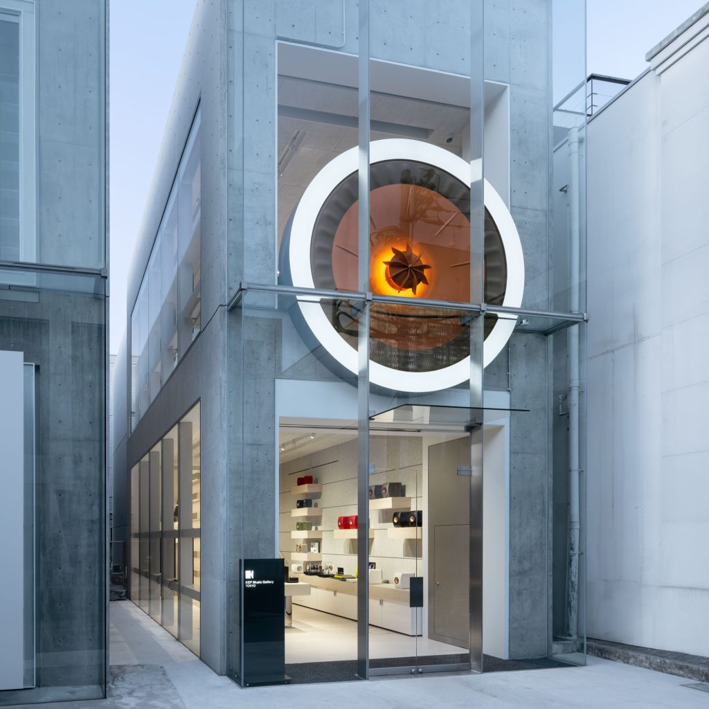 東京・南青山のKEF Music Gallery TOKYO外観