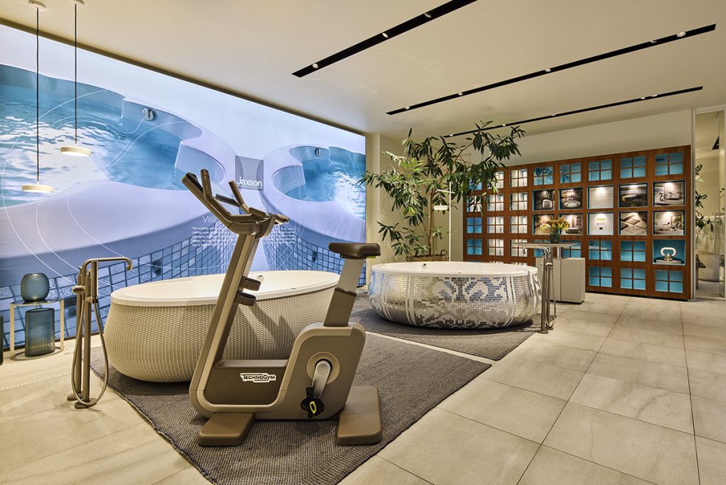 JAXSON、新作バスタブ「Portico」「Convivio」を発売。TECHNOGYMと描くホームウェルネス