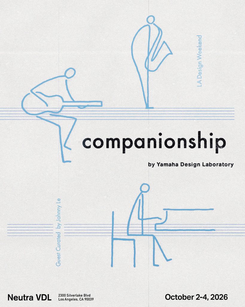 ヤマハ企画展「Companionship」のロサンゼルス開催ビジュアル