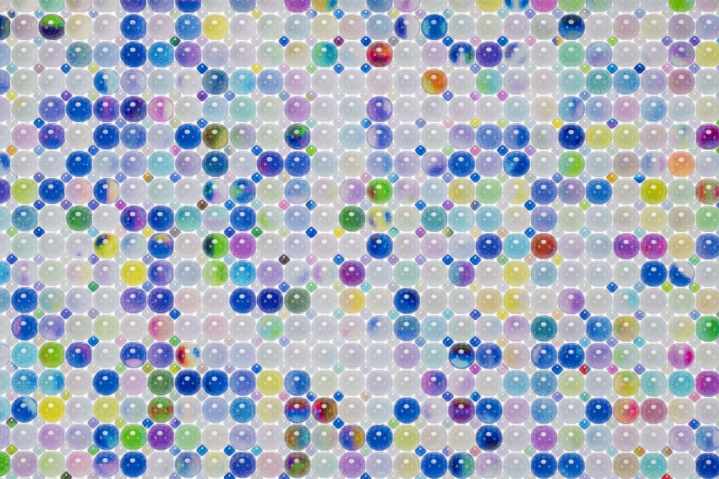 名和晃平《PixCell-Random》ディテール