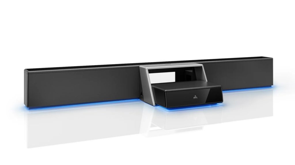 AWOL Vision「AWOL Smart Station」日本初公開。超短焦点プロジェクターの設置の課題を解決する