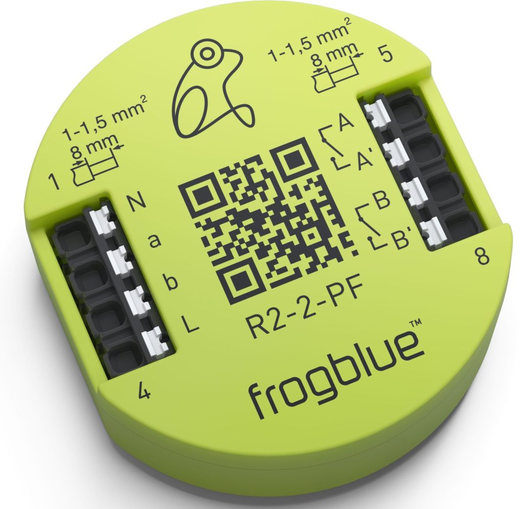 frogblueの小型制御モジュール frogRelay2-2-PF