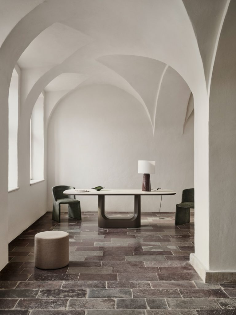 BoConcept Volterra ダイニングテーブルとチェアを配したインテリア