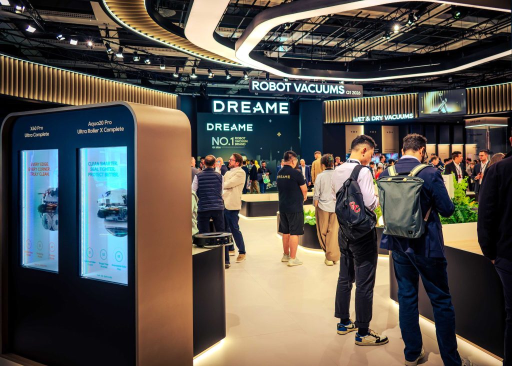 IFA 2026で展示されたDreameのロボット掃除機関連ブース