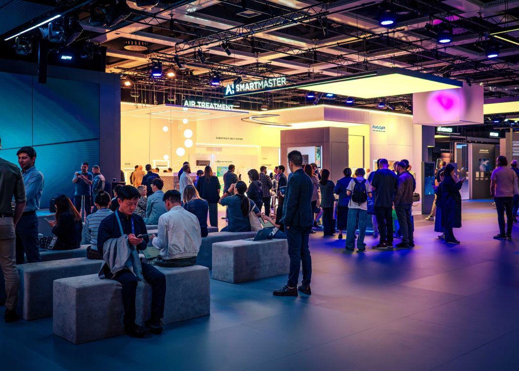 IFA 2026会場で展示されたAIと空気環境技術のブース