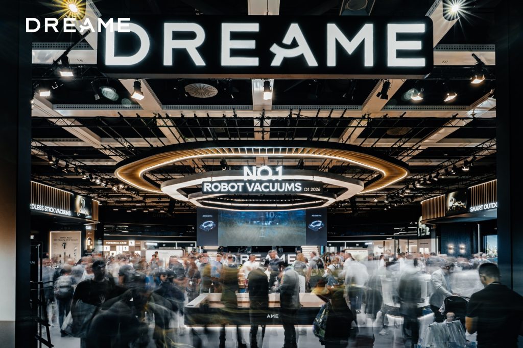 DreameがIFA 2026で新型ロボット掃除機を発表。180℃スチーム、40,000Pa、庭まで自律管理へ