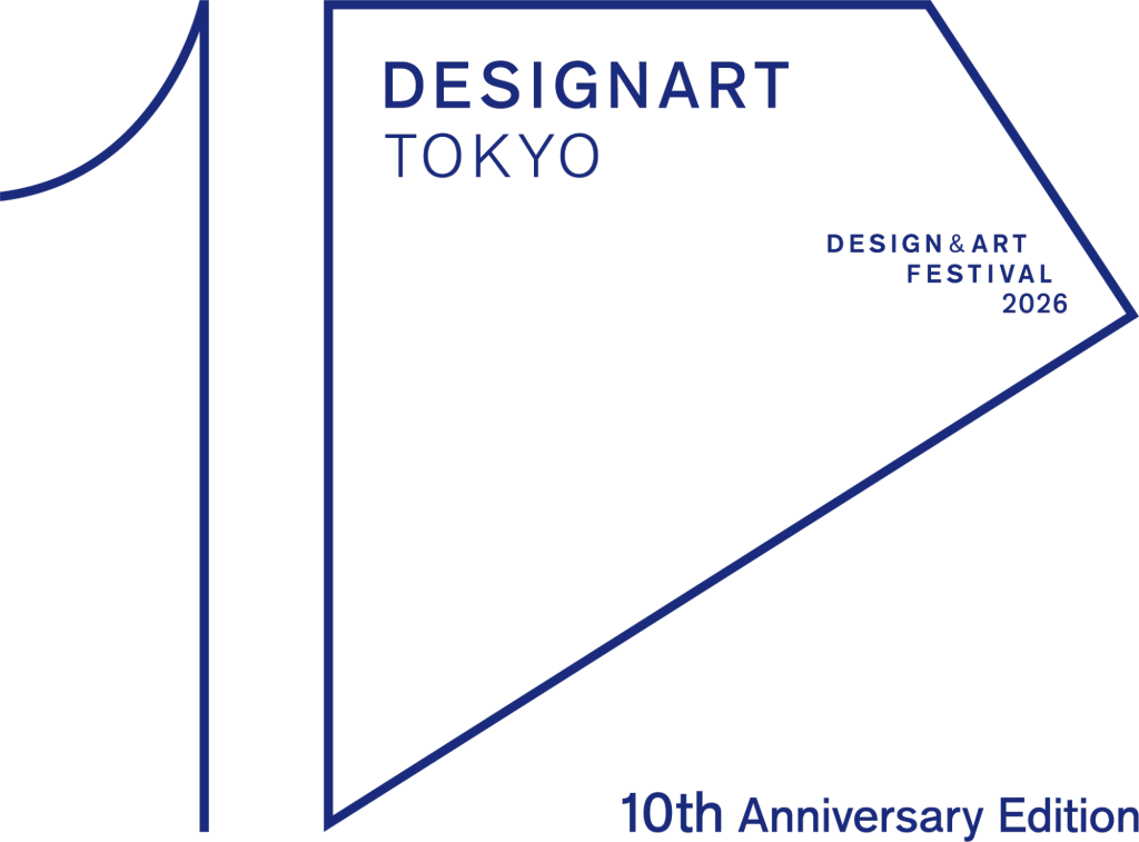 DESIGNART TOKYO 2026の10周年記念公式ロゴ「DESIGN & ART FESTIVAL 2026」