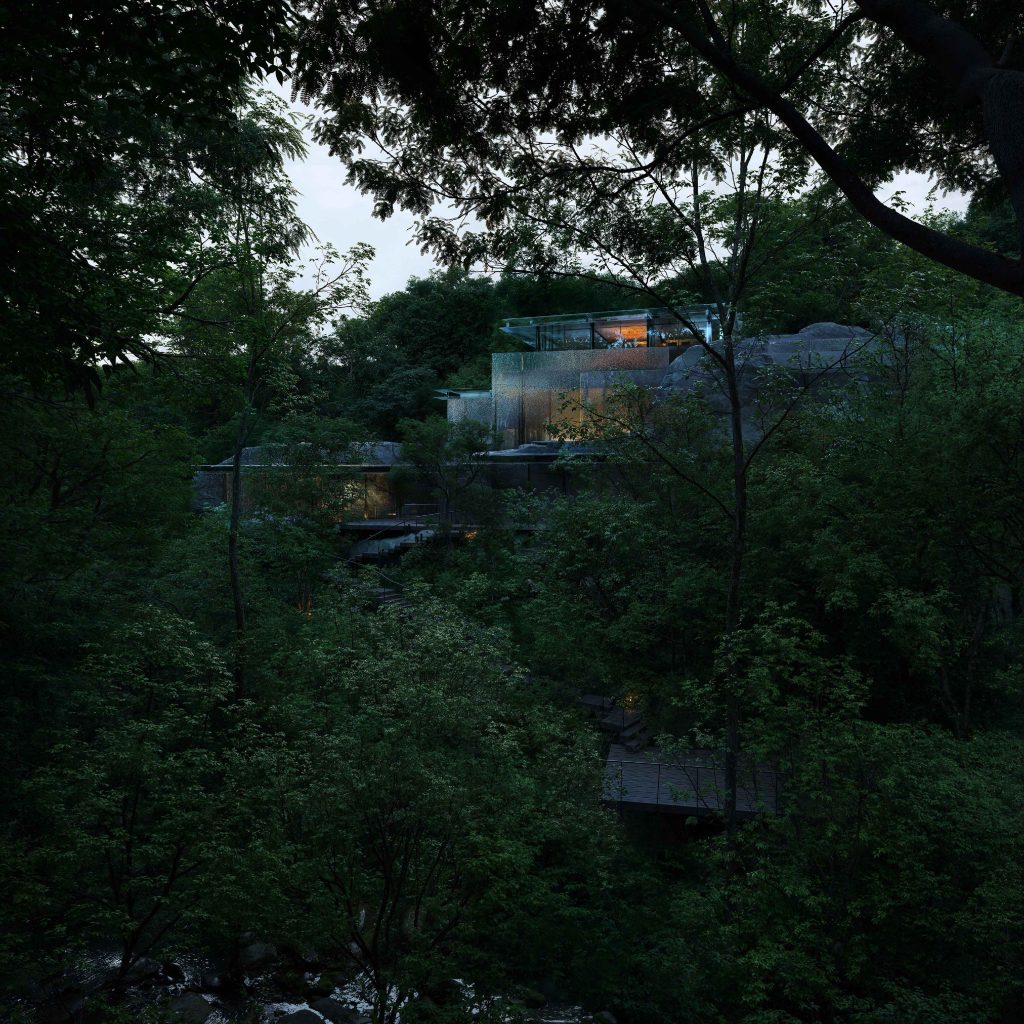 屋久島の森に溶け込むNOT A HOTEL YAKUSHIMA